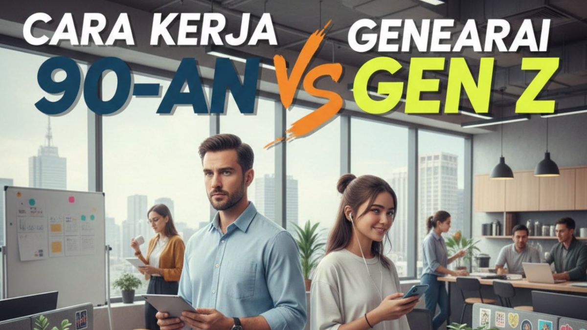 Cara Kerja Generasi 90-an vs Gen Z di Kantor, Bedanya Kerasa Banget