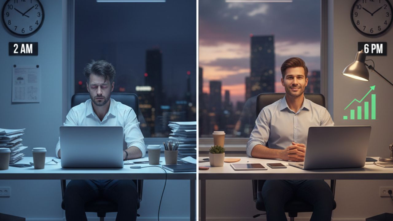 Lebih lama kerja belum tentu lebih produktif