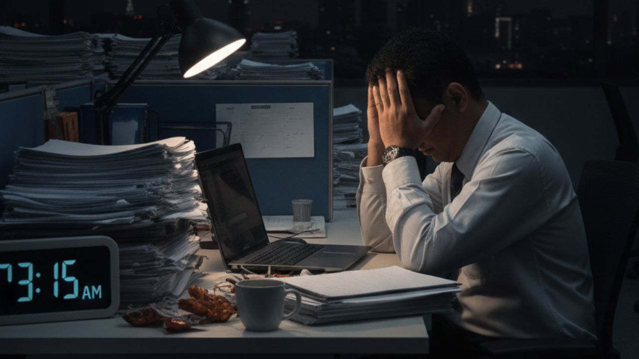 Tubuh capek, pikiran ikut kena.