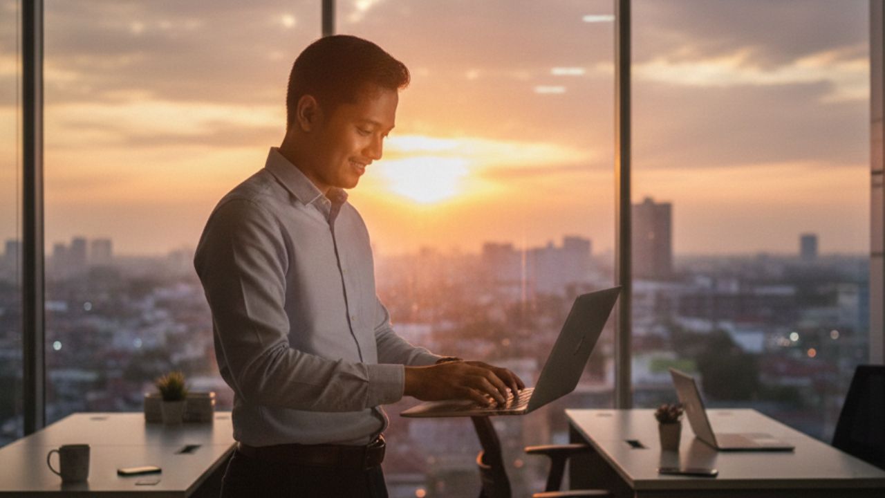 Rajin itu produktif, bukan kerja sampai habis.