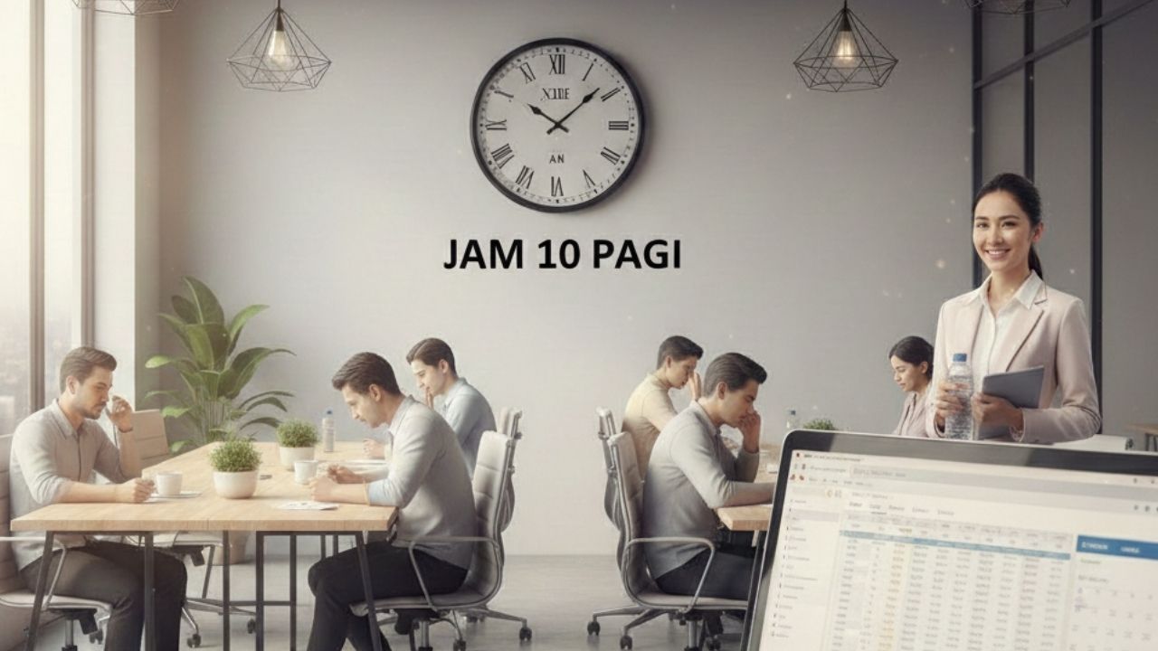 Masuk Pagi Belum Tentu Lebih Produktif