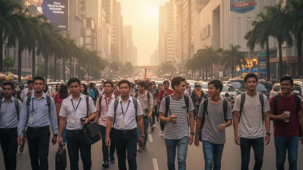 Macet Jakarta bukan cuma jam 5 sore
