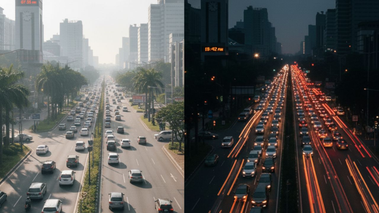 Kota lain juga pulang malam, tapi nggak segila Jakarta