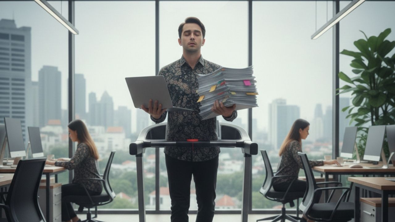 Kerja Kelihatan Sibuk, Tapi Hasilnya Sedikit? Ini Fenomena Nyatanya di Kantor
