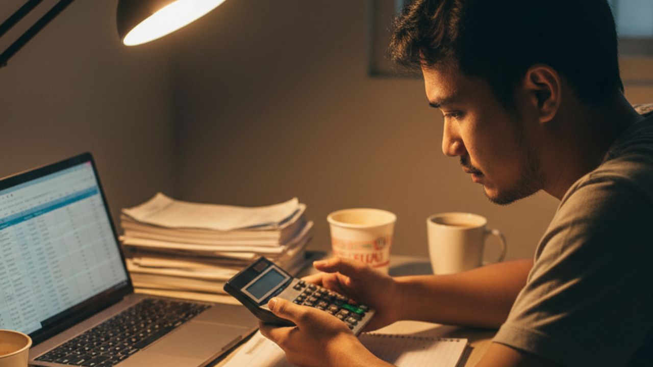 Gaji vs biaya hidup masih nggak seimbang.