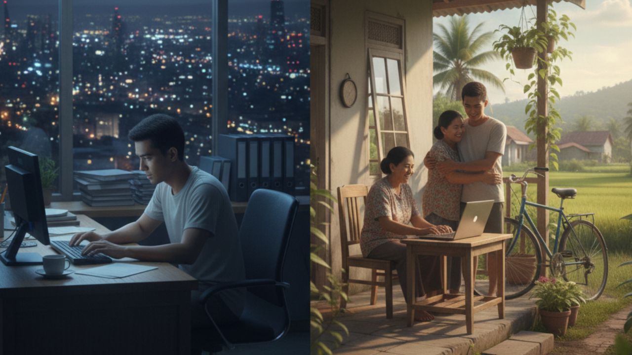 Merantau atau Kerja di Kota Asal? Ini Plus Minus yang Sering Baru Kerasa Setelah Dijalanin