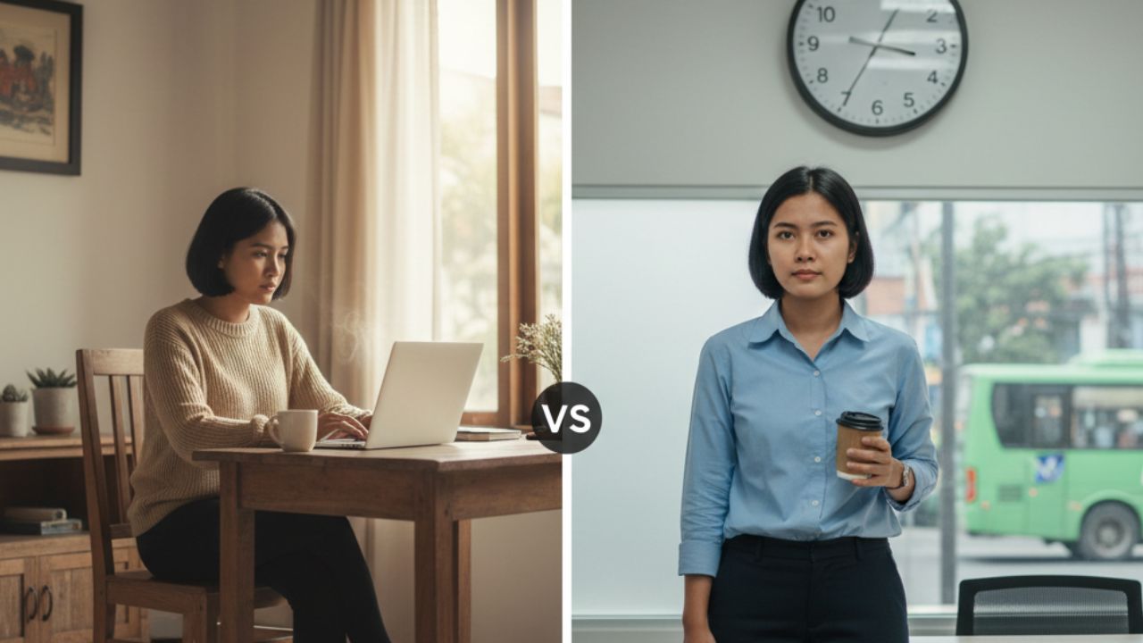 Kerja Remote vs WFO di Jogja: Mana yang Lebih Hemat per Bulan?