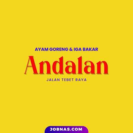 Logo Ayam Goreng dan Iga Bakar Andalan