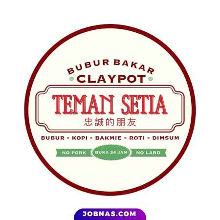 Logo Bubur Bakar Claypot Teman Setia