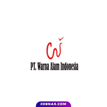 Logo PT Warna Alam Indonesia