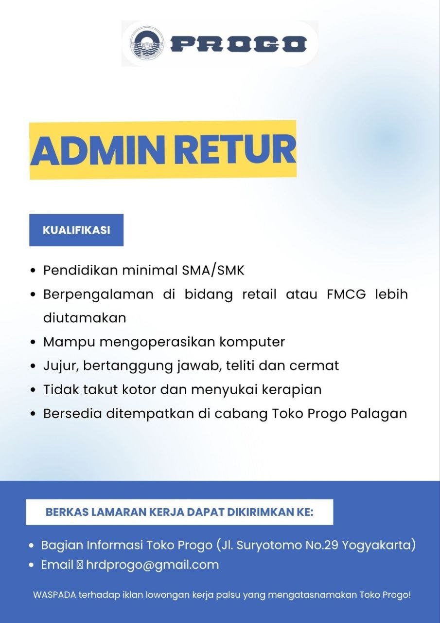 Poster lowongan PT. Permodalan Nasional Madani (Persero)