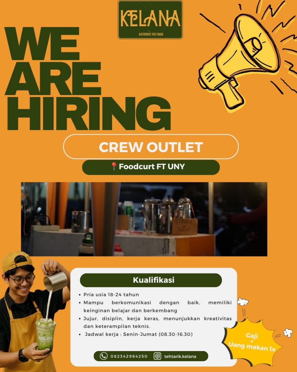Poster lowongan KELANA