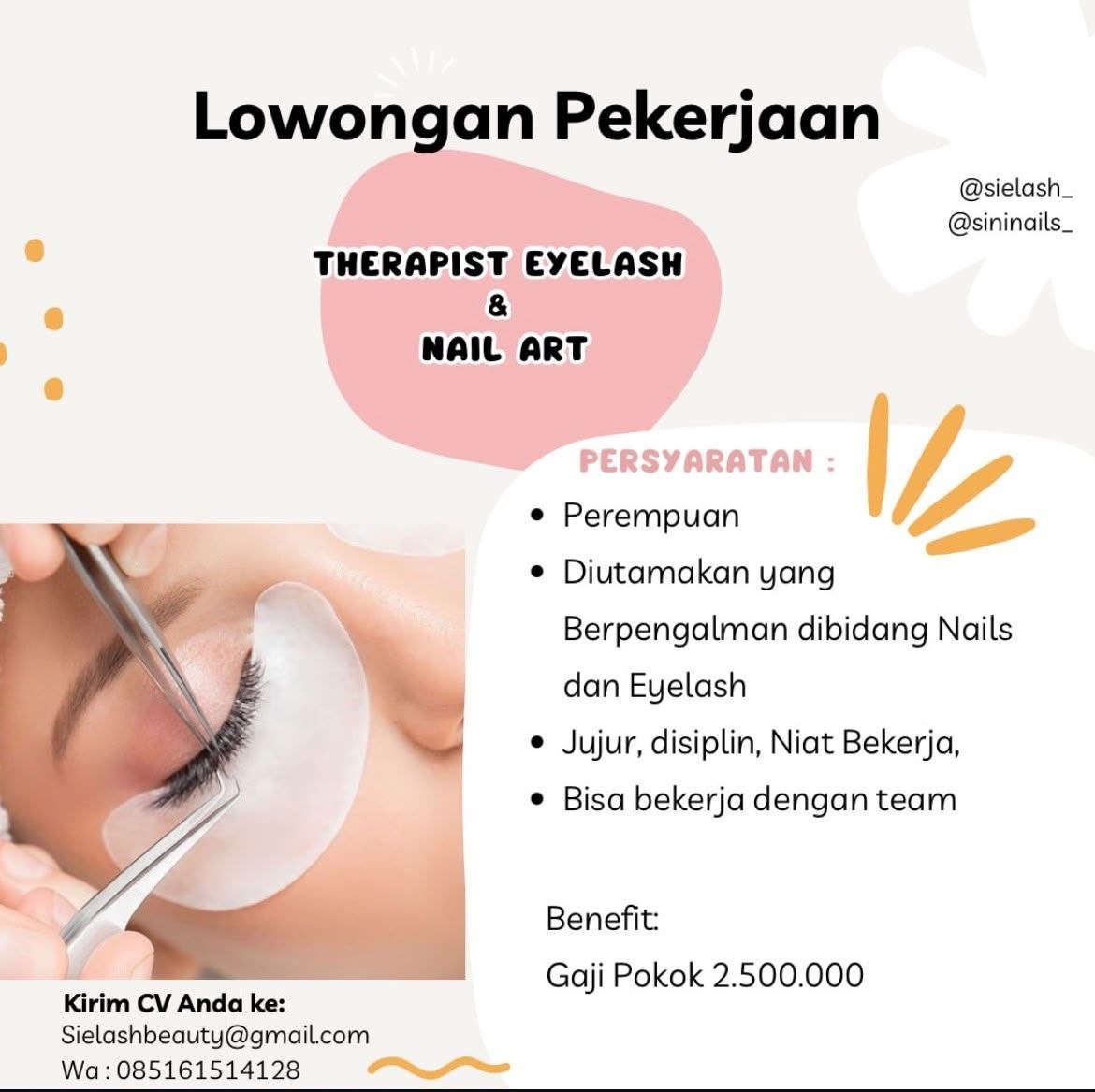 Poster lowongan LOKER JOGJA