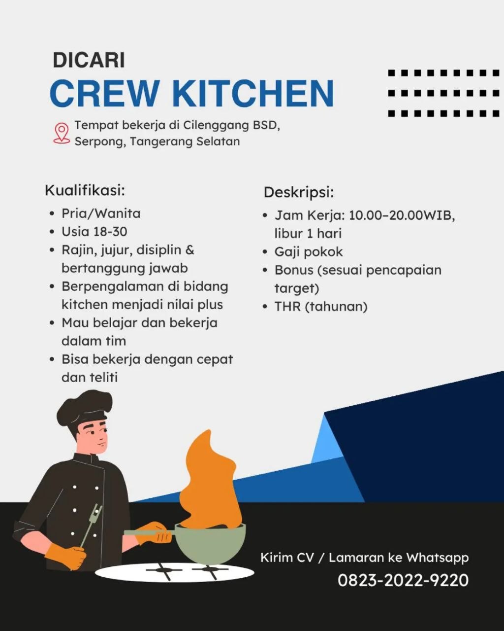 Poster lowongan Lowker Jakarta Update