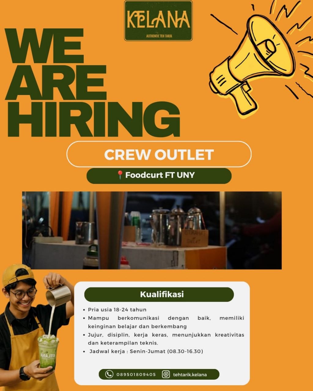 Poster lowongan KELANA