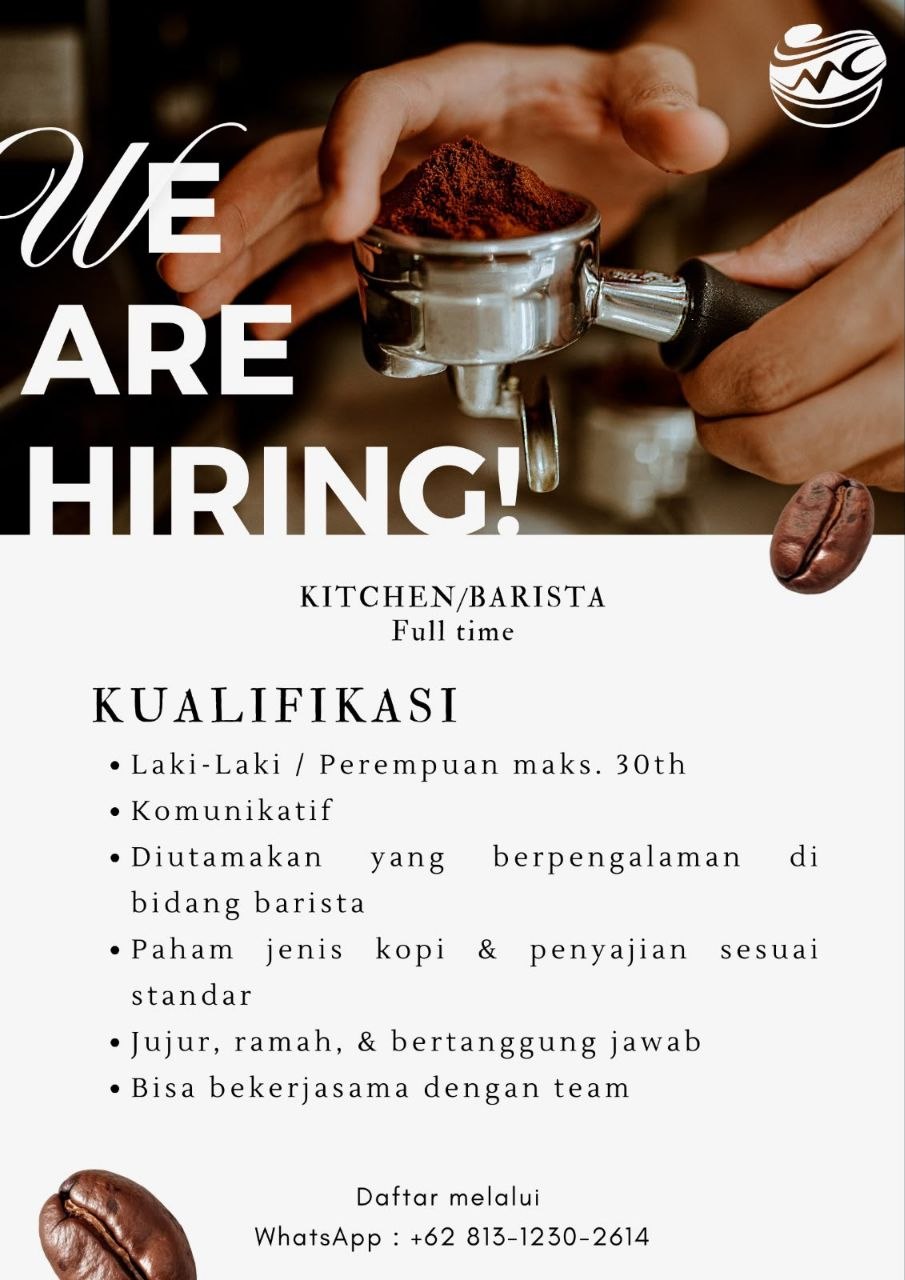 Poster lowongan LOKER JOGJA