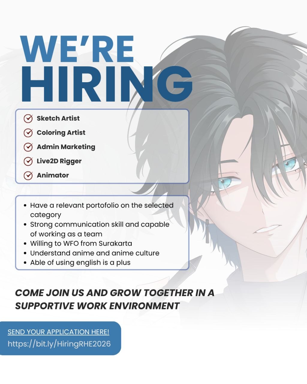Poster lowongan LOKER JOGJA