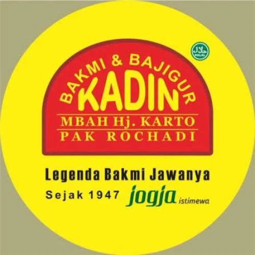 Logo Bakmi & Bajigur Kadin Mbah Hj. Karto Pak Rochadi