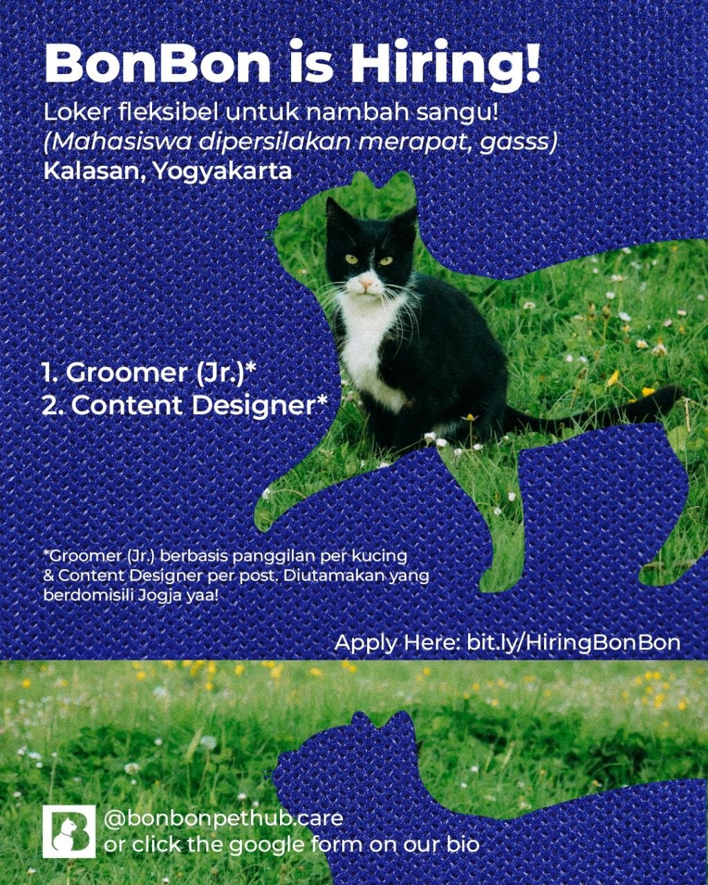 Poster lowongan BonBon