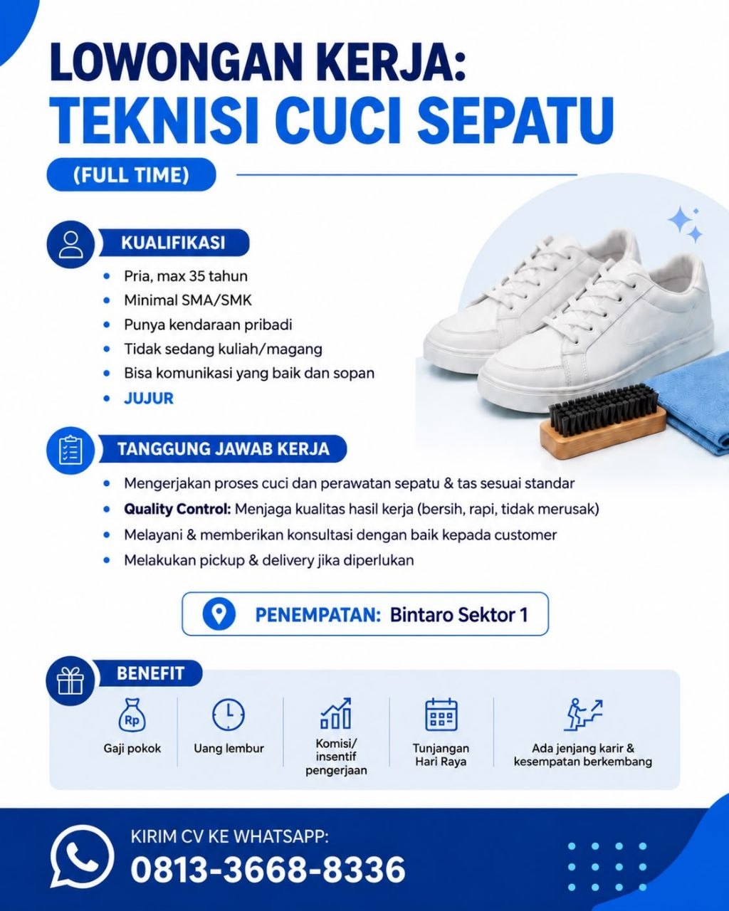 Poster lowongan Lowker Jakarta Update