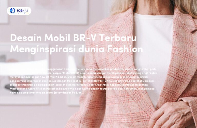 Desain Mobil BR-V Terbaru Menginspirasi dunia Fashion