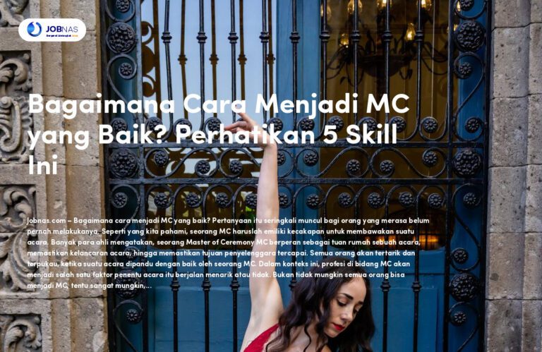 Bagaimana Cara Menjadi MC yang Baik? Perhatikan 5 Skill Ini