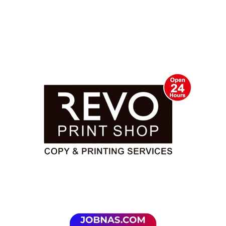 Lowongan Kerja Operator Service Officer - Office Boy - Kasir di Revo Print Shop untuk Bulan Desember 2025