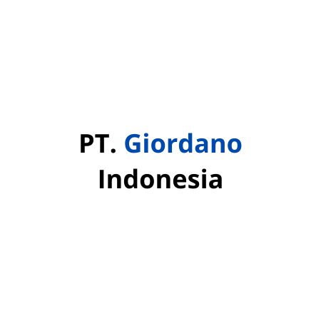 PT. Giordano Indonesia